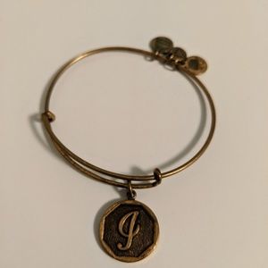 ALEX AND ANI "J" Initial Bangle